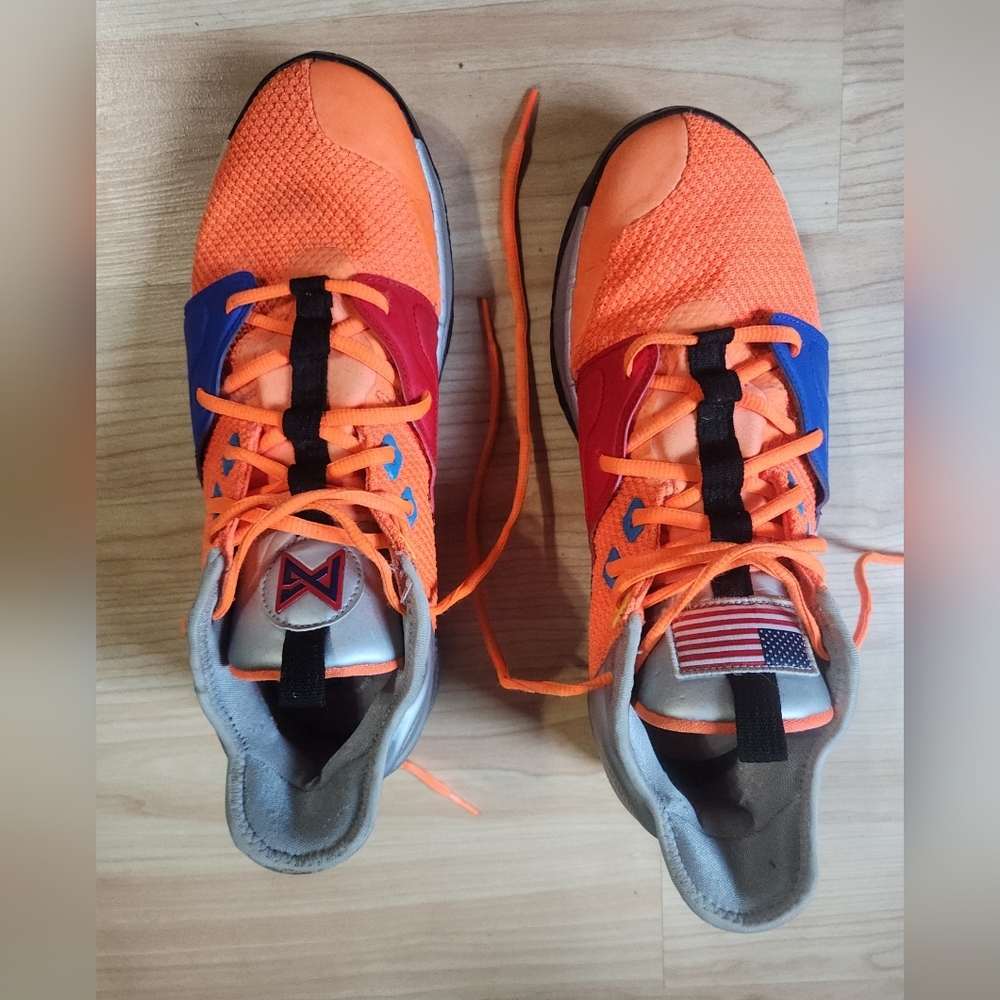Men's Nike Size 12 - PG 3 NASA Shoes